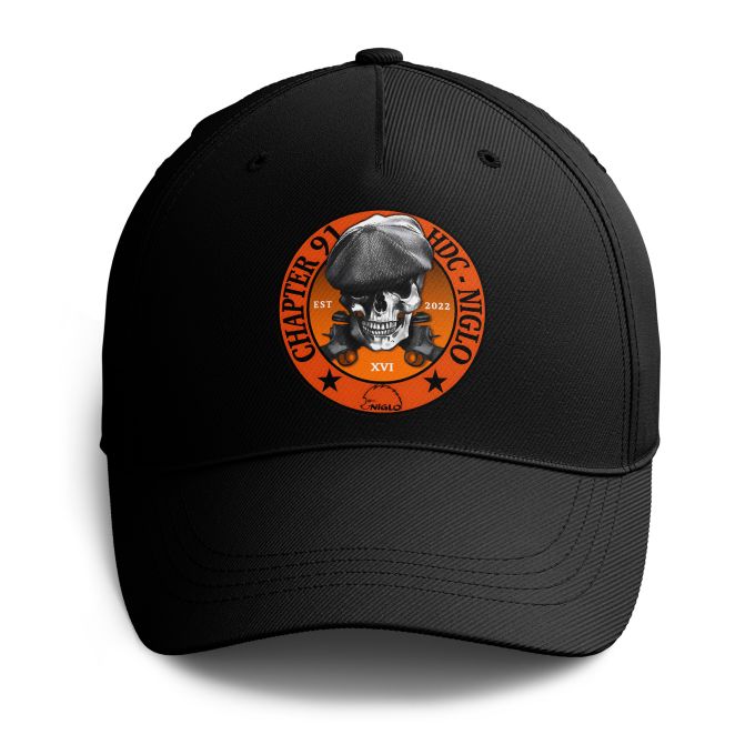 Casquette à visière courbe Noire CLUB NIGLO CHAPTER 91