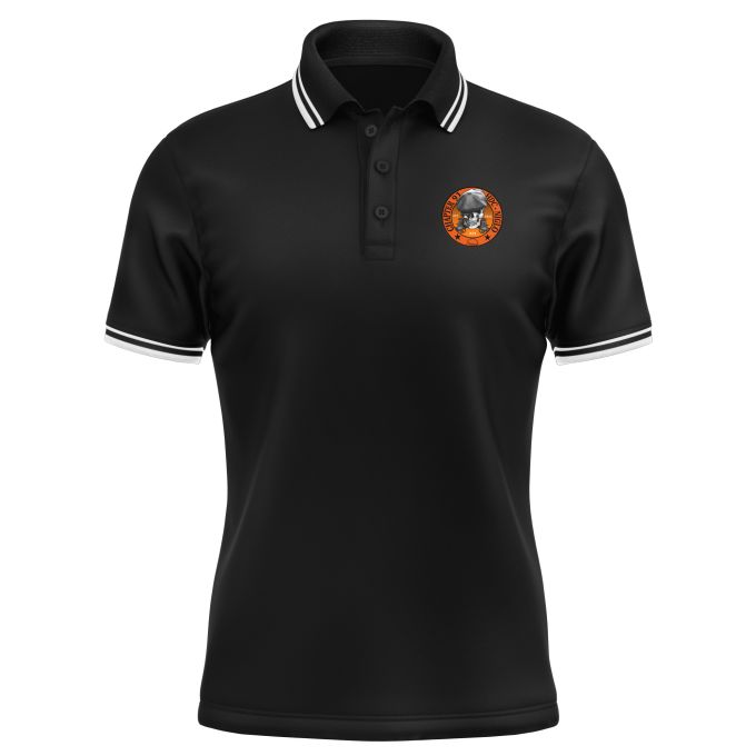 Polo Homme contrasté Noir CLUB NIGLO CHAPTER 91