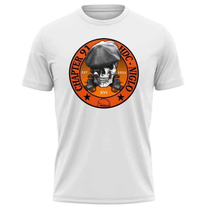 T-Shirt Homme Blanc CLUB NIGLO CHAPTER 91