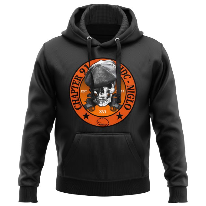Sweat-Shirt à Capuche DELUXE Noir CLUB NIGLO CHAPTER 91