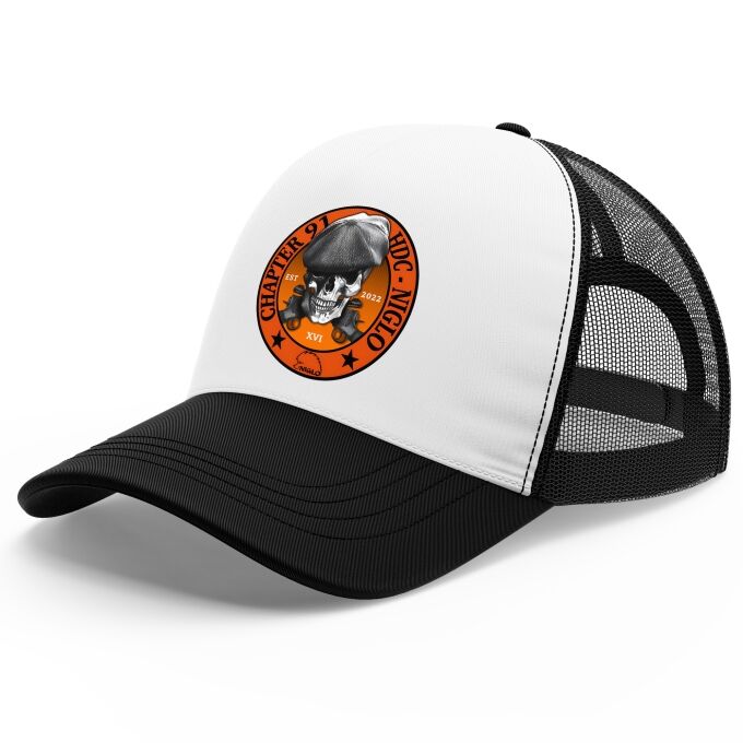 Casquette Trucker avec filet (idéal pour l'été) Noir CLUB NIGLO CHAPTER 91