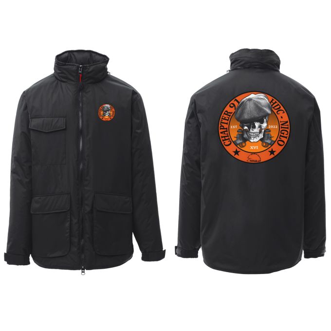 Parka (Blouson 3/4) de qualité supérieure (matériau de personnalisation haut de gamme, imprimé en France)