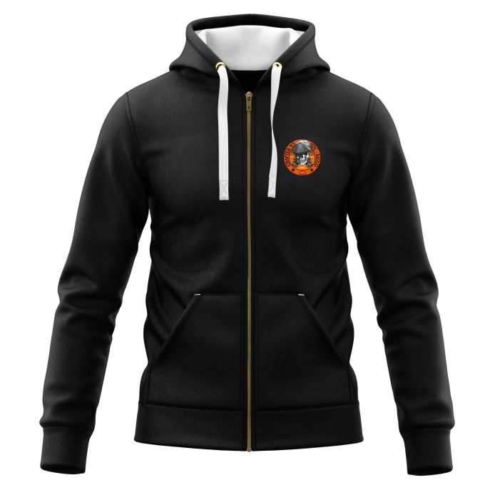 Sweat-Shirt à Capuche Zippé (Veste Gamme DELUXE) Noir CLUB NIGLO CHAPTER 91